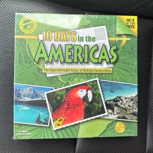 10 Days in the Americas Board Game NEW